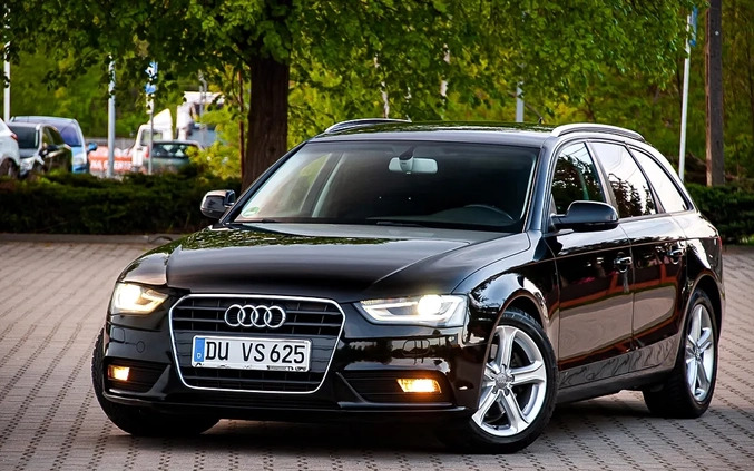 Audi A4 cena 44900 przebieg: 260000, rok produkcji 2014 z Głogów małe 704